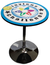 Logo Highboy Table
